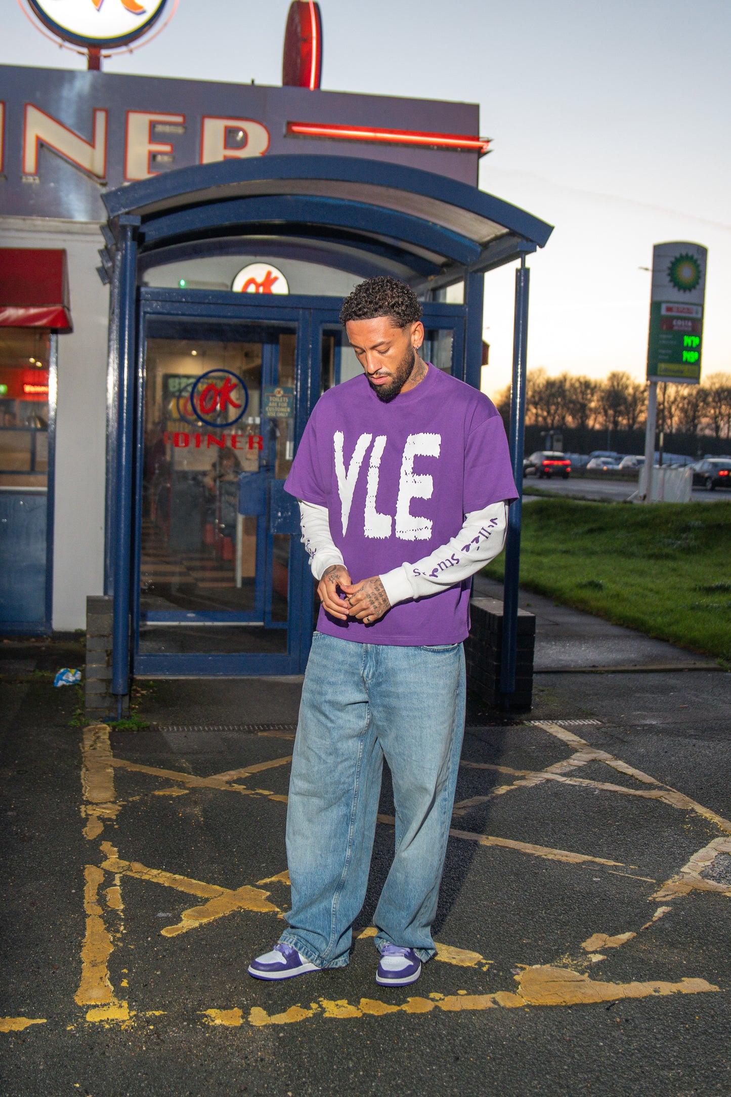 VLE “BLUEBERRY” LS WAFFLE