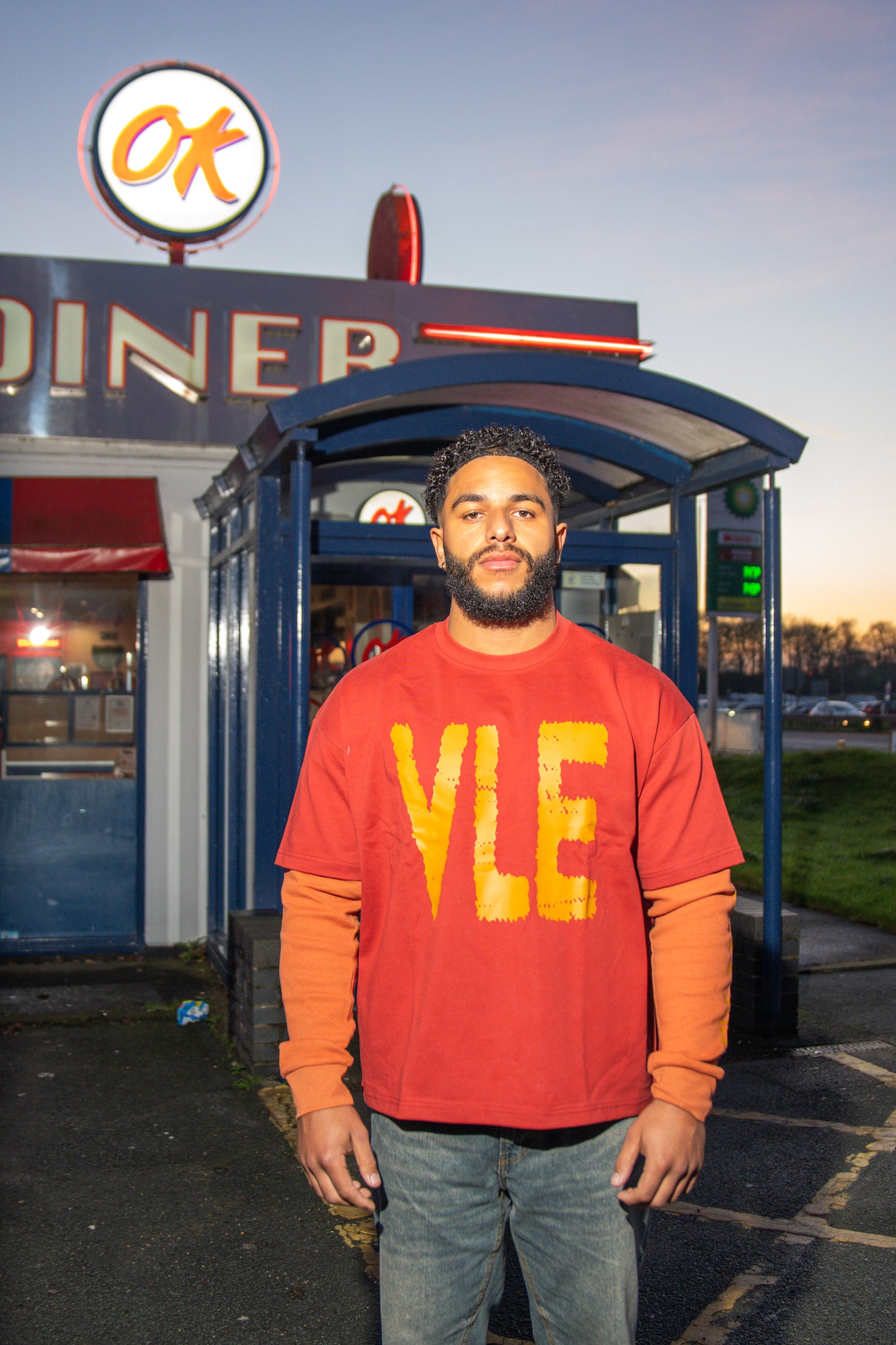 VLE “RED BERRIES” LS WAFFLE