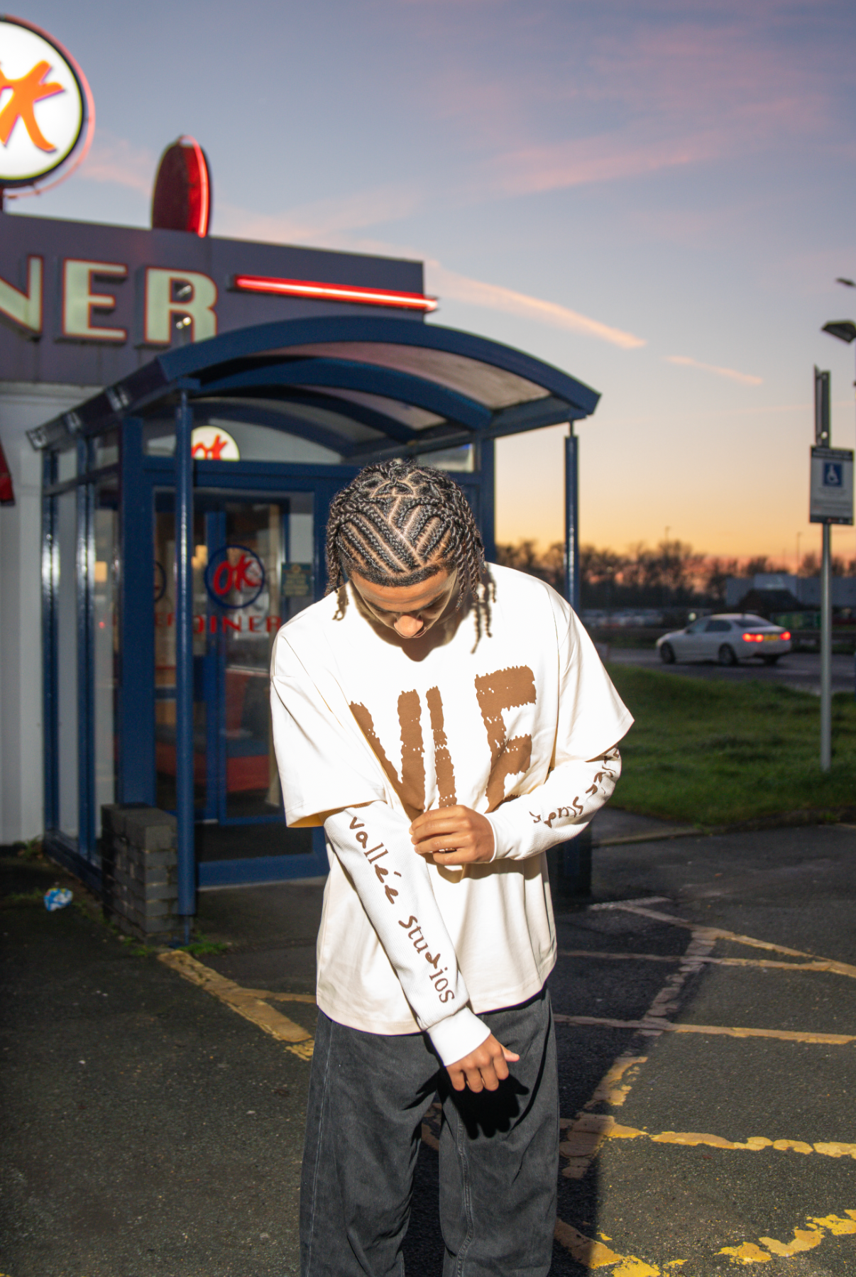 VLE “COOKIES N CREAM” LS WAFFLE